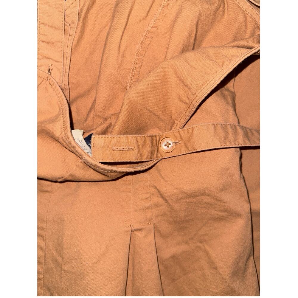 Universal Thread Cropped Overalls Rust Colored Wi… - image 6